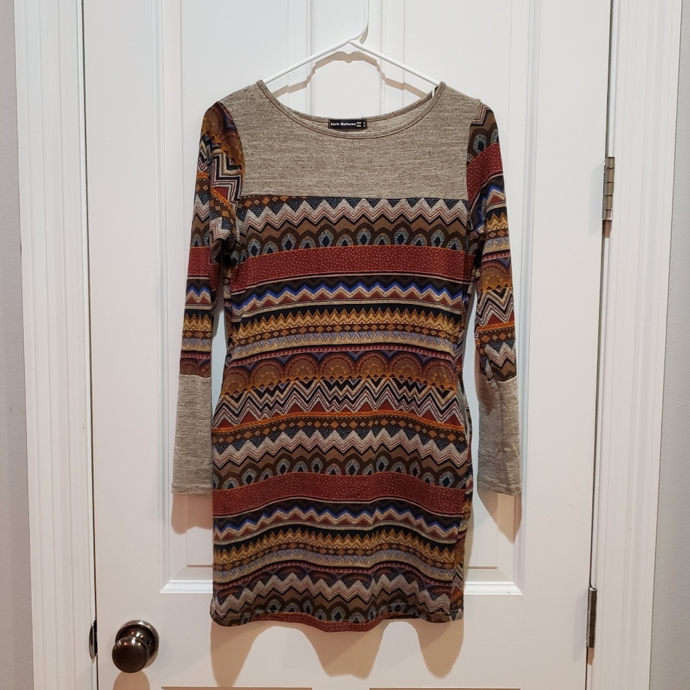 2 for 20$👈Sarin Mathews Long Sleeve Dress